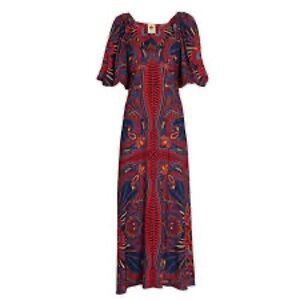 Farm Rio Macaw Arabesque Maxi Dress